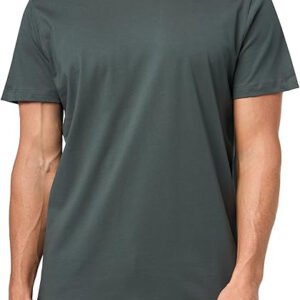 Men's Mix&Match Crewneck Cotton Lounge T-Shirt-Dark Olive