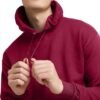 Men's Sweatshirt Cotton Blend Hoodie-Cardinal