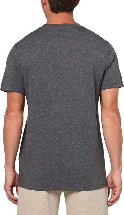 Men's Mix&Match Crewneck Cotton Lounge T-Shirt-Carbon Grey - Image 3