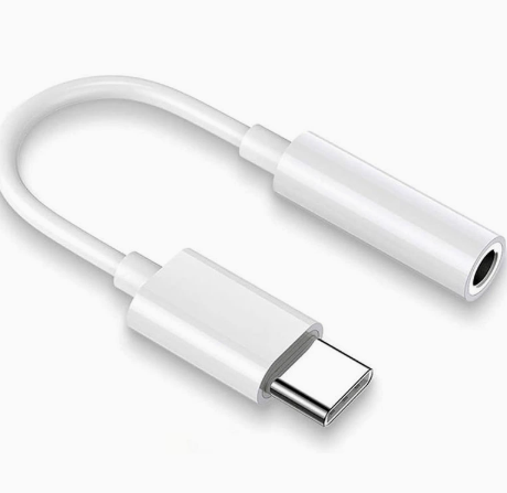 USB-C to 3.5mm Audio Adapter – Patented Design Headphone Adapter for Smartphones and Tablets