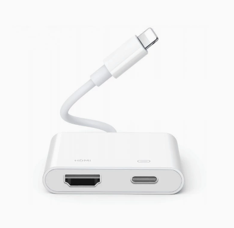 Lightning to HDMI Digital AV Adapter – HD Screen Mirroring Converter for iPhone/iPad to TV/Projector
