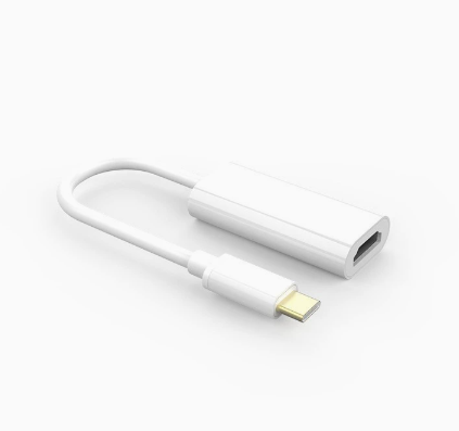 4K USB-C to HDMI Adapter – Screen Mirroring Cable for iPhone 15/16, Laptops, and Tablets (Gaming/Meeting/Learning)