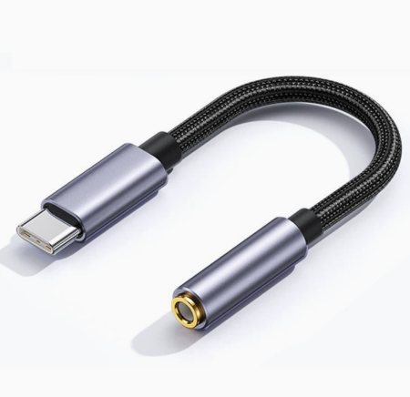 USB-C to 3.5mm Hi-Fi Audio Adapter – CX31993 DAC Dongle with PD 60W Fast Charging for Headphones and Smartphones