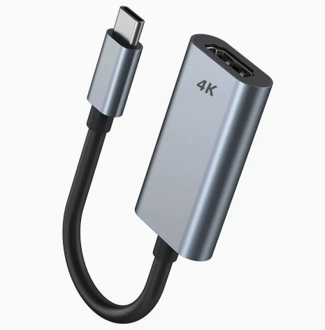 4K USB-C to HDMI Adapter – Screen Mirroring Cable for Smartphones, Tablets, and Laptops to TV/Projector