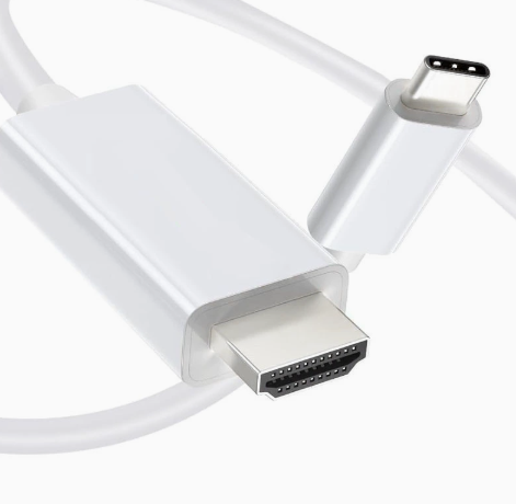 4K USB-C to HDMI Adapter Cable – High-Speed Screen Mirroring Cord for iPhone 16, Huawei, and Android Smartphones