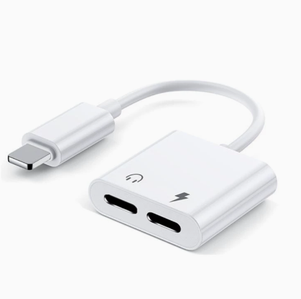2-in-1 USB-C Headphone Adapter – Audio Converter for iPhone 15/16 and Android Smartphones