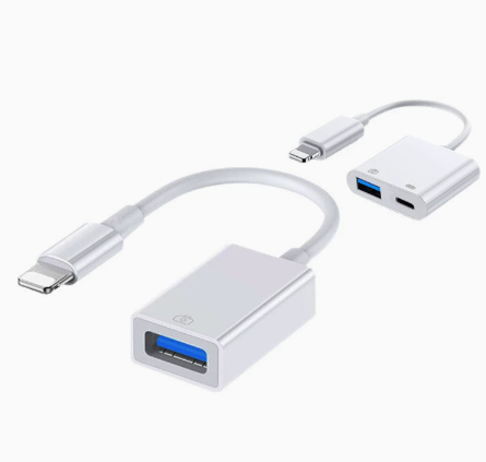 Lightning OTG Adapter – USB Data Transfer Cable for iPhone/iPad (Wholesale/Factory Direct)