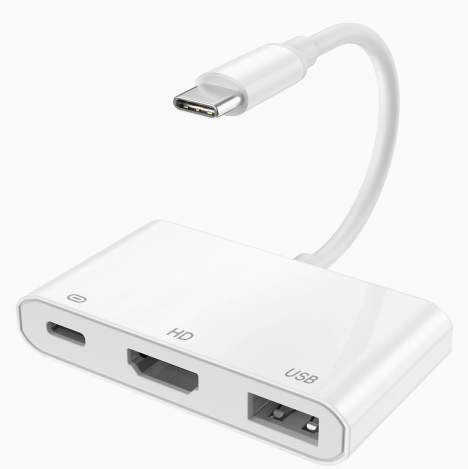 4K USB-C to HDMI Adapter – Screen Mirroring Cable for Smartphones, Laptops, and Tablets