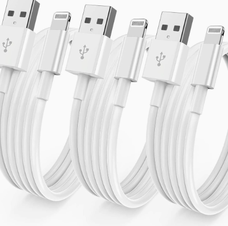 2M 8-Pin Lightning USB Charging Cable – Fast Charging Cord for iPhone/iPad (Durable/Wholesale)