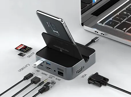 8-in-1 USB-C Docking Station