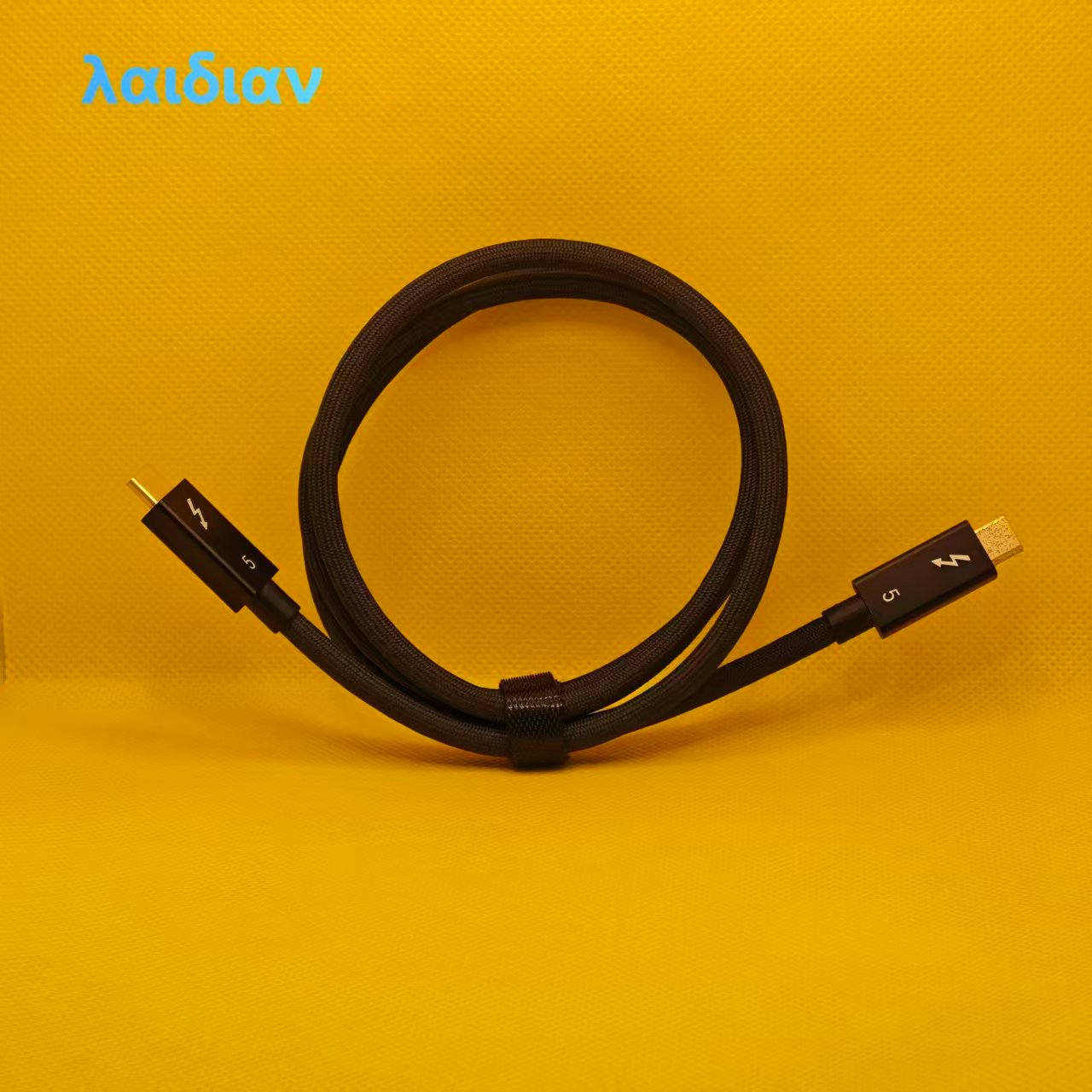 1m Braided Thunderbolt 5 Coaxial USB-C Cable, 240W PD Fast Charging, 80Gbps & 40Gbps Bidirectional Compatible, For Laptop EGPU Docking Station